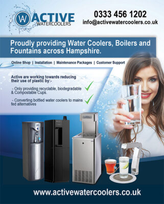 Active Water Coolers flyer created by Tuckedaway Visual Media