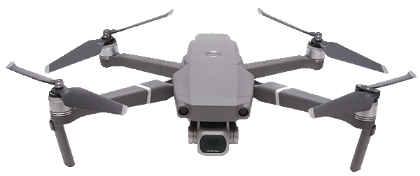 A drone on transparent background